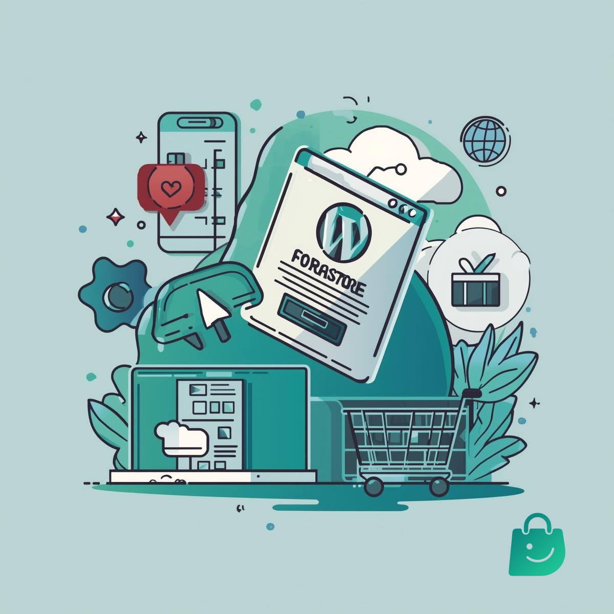 كيفية انشاء متجر الكتروني